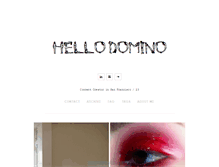 Tablet Screenshot of hellodomino.tumblr.com