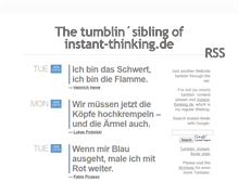 Tablet Screenshot of instant-thinkr.tumblr.com