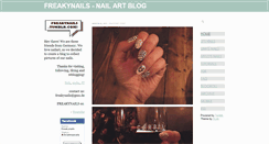 Desktop Screenshot of freakynails.tumblr.com