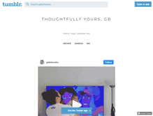 Tablet Screenshot of gabebondoc.tumblr.com