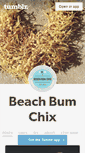 Mobile Screenshot of beachbumchix.tumblr.com