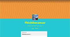 Desktop Screenshot of kickthecancer.tumblr.com