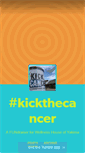 Mobile Screenshot of kickthecancer.tumblr.com