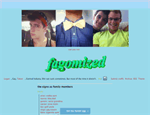Tablet Screenshot of fagomized.tumblr.com