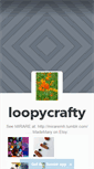 Mobile Screenshot of loopycrafty.tumblr.com
