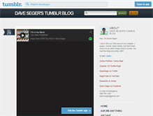 Tablet Screenshot of davidseger.tumblr.com