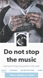 Mobile Screenshot of do-not-stop-the-music.tumblr.com