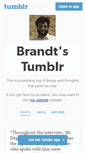 Mobile Screenshot of brandtkurowski.tumblr.com