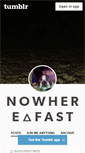Mobile Screenshot of nowhere-fast.tumblr.com
