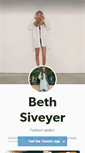 Mobile Screenshot of bethsiveyer.tumblr.com