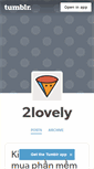 Mobile Screenshot of 2lovely.tumblr.com