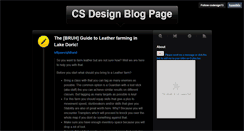 Desktop Screenshot of csdesign73.tumblr.com