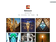 Tablet Screenshot of batsauce.tumblr.com