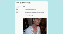 Desktop Screenshot of gubler.tumblr.com