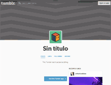 Tablet Screenshot of aleespinosa.tumblr.com
