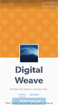 Mobile Screenshot of digitalweave.tumblr.com