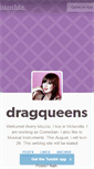 Mobile Screenshot of dragqueens.tumblr.com