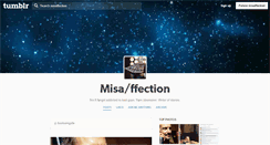 Desktop Screenshot of misaffection.tumblr.com