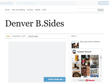 Tablet Screenshot of denverbsides.tumblr.com