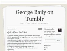 Tablet Screenshot of georgebaily.tumblr.com