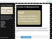 Tablet Screenshot of aguidetomanipulation.tumblr.com