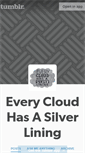 Mobile Screenshot of every-cloud-has-a-silverlining.tumblr.com