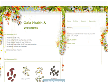 Tablet Screenshot of gaiahealthandwellness.tumblr.com