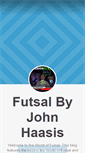 Mobile Screenshot of jhaasisfutsal.tumblr.com