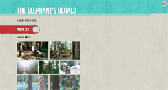 Desktop Screenshot of elephantsgerald.tumblr.com