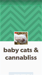 Mobile Screenshot of kittensandweed.tumblr.com