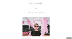 Desktop Screenshot of lottekoster.tumblr.com