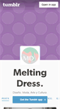 Mobile Screenshot of meltingdress.tumblr.com