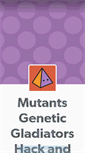 Mobile Screenshot of mutantsgeneticgladiatorshack.tumblr.com