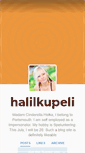 Mobile Screenshot of halilkupeli.tumblr.com