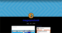 Desktop Screenshot of mageyoulook.tumblr.com