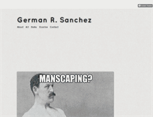 Tablet Screenshot of germanrsanchez.tumblr.com