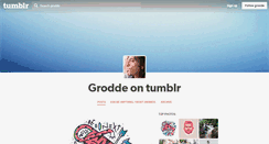 Desktop Screenshot of grodde.tumblr.com