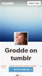 Mobile Screenshot of grodde.tumblr.com