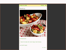 Tablet Screenshot of foodoflove.tumblr.com