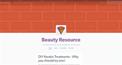Desktop Screenshot of beautyresource.tumblr.com