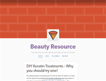Tablet Screenshot of beautyresource.tumblr.com