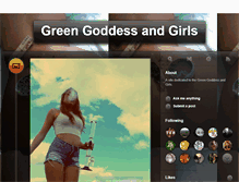 Tablet Screenshot of greengoddessandgirls.tumblr.com