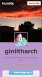 Mobile Screenshot of giniitharch.tumblr.com