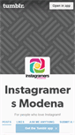 Mobile Screenshot of igersmodena.tumblr.com