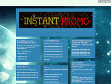 Tablet Screenshot of instantpromo.tumblr.com