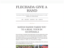 Tablet Screenshot of flechada-give-a-hand.tumblr.com