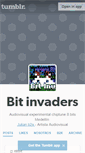 Mobile Screenshot of bitinvaders.tumblr.com