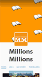 Mobile Screenshot of millionsmillions.tumblr.com