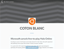 Tablet Screenshot of cotonblanc.tumblr.com