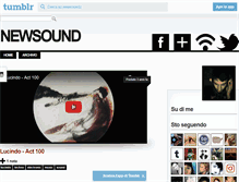 Tablet Screenshot of newsoundz.tumblr.com